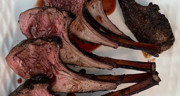 Grilled Rack of Lamb