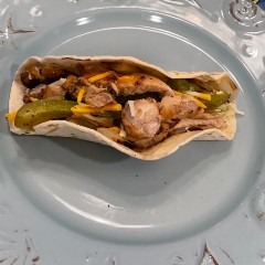 Grilled Chicken Fajitas