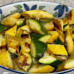 Grilled Squash and Zucchini