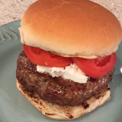 Grilled Lamb Burgers