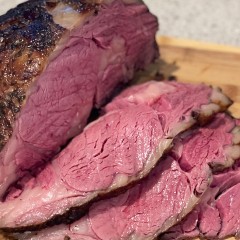 Smoked Prime Rib