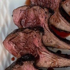 Grilled Rack of Lamb